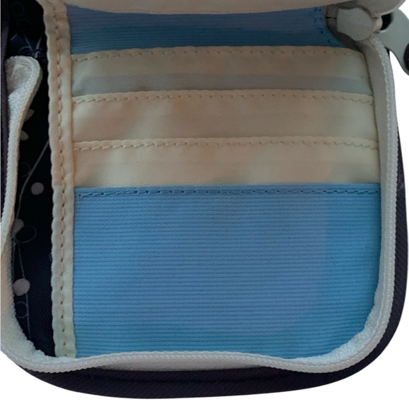 SHERPANI Kai Light Blue & Brown Wallet Coin Purse Bag Woman’s Accessories NEW - Picture 8 of 11